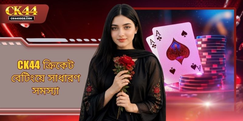 CK44 ক্রিকেট বেটিংয়ে সাধারণ সমস্যা - একটি পূর্ণাঙ্গ গাইড