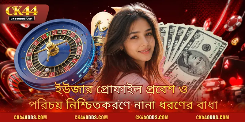 ইউজার প্রোফাইল প্রবেশ ও পরিচয় নিশ্চিতকরণে নানা ধরণের বাধা
