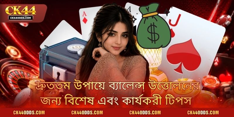 দ্রুততম উপায়ে ব্যালেন্স উত্তোলনের জন্য বিশেষ এবং কার্যকরী টিপস