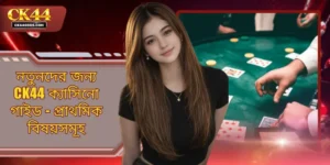 নতুনদের জন্য CK44 ক্যাসিনো গাইড - প্রাথমিক বিষয়সমূহ