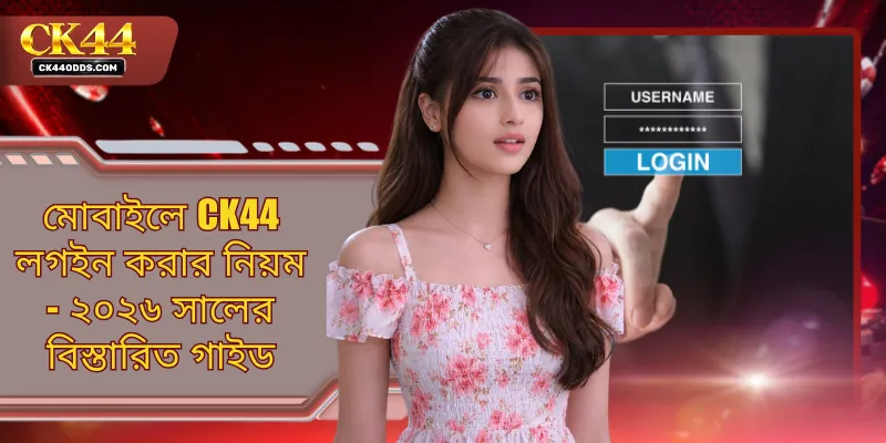মোবাইলে CK44 লগইন করার নিয়ম - ২০২৬ সালের বিস্তারিত গাইড