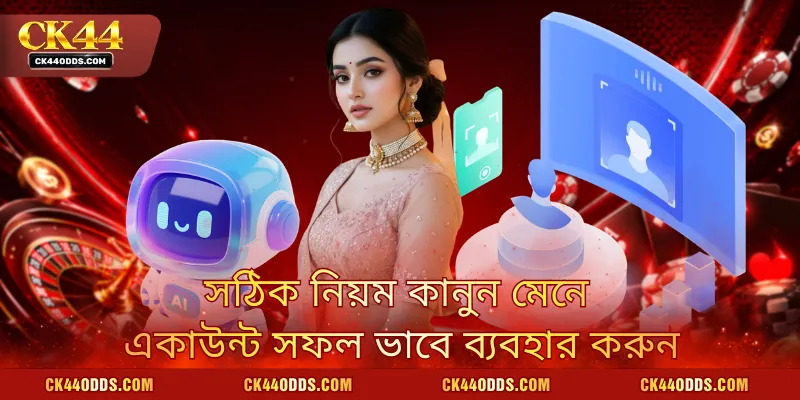 সঠিক নিয়ম কানুন মেনে একাউন্ট সফল ভাবে ব্যবহার করুন