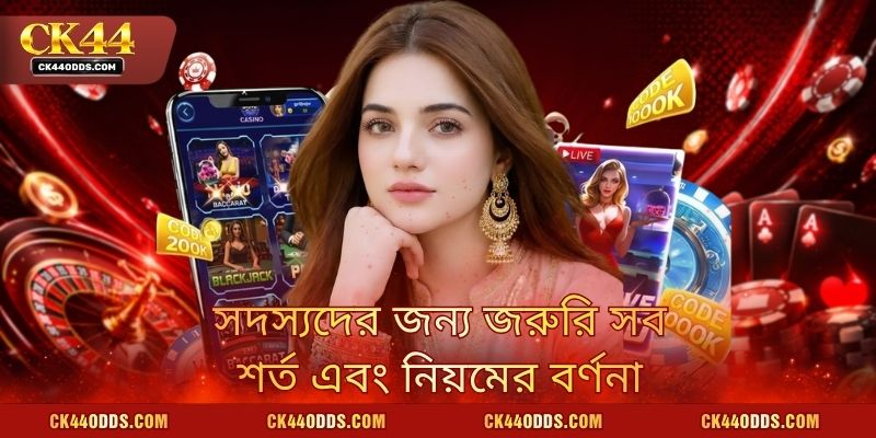 সদস্যদের জন্য জরুরি সব শর্ত এবং নিয়মের বর্ণনা