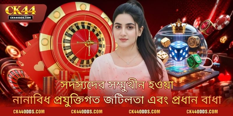 সদস্যদের সম্মুখীন হওয়া নানাবিধ প্রযুক্তিগত জটিলতা এবং প্রধান বাধা