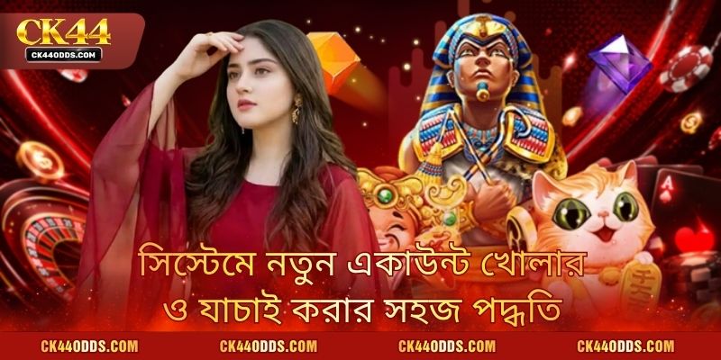 সিস্টেমে নতুন একাউন্ট খোলার ও যাচাই করার সহজ পদ্ধতি